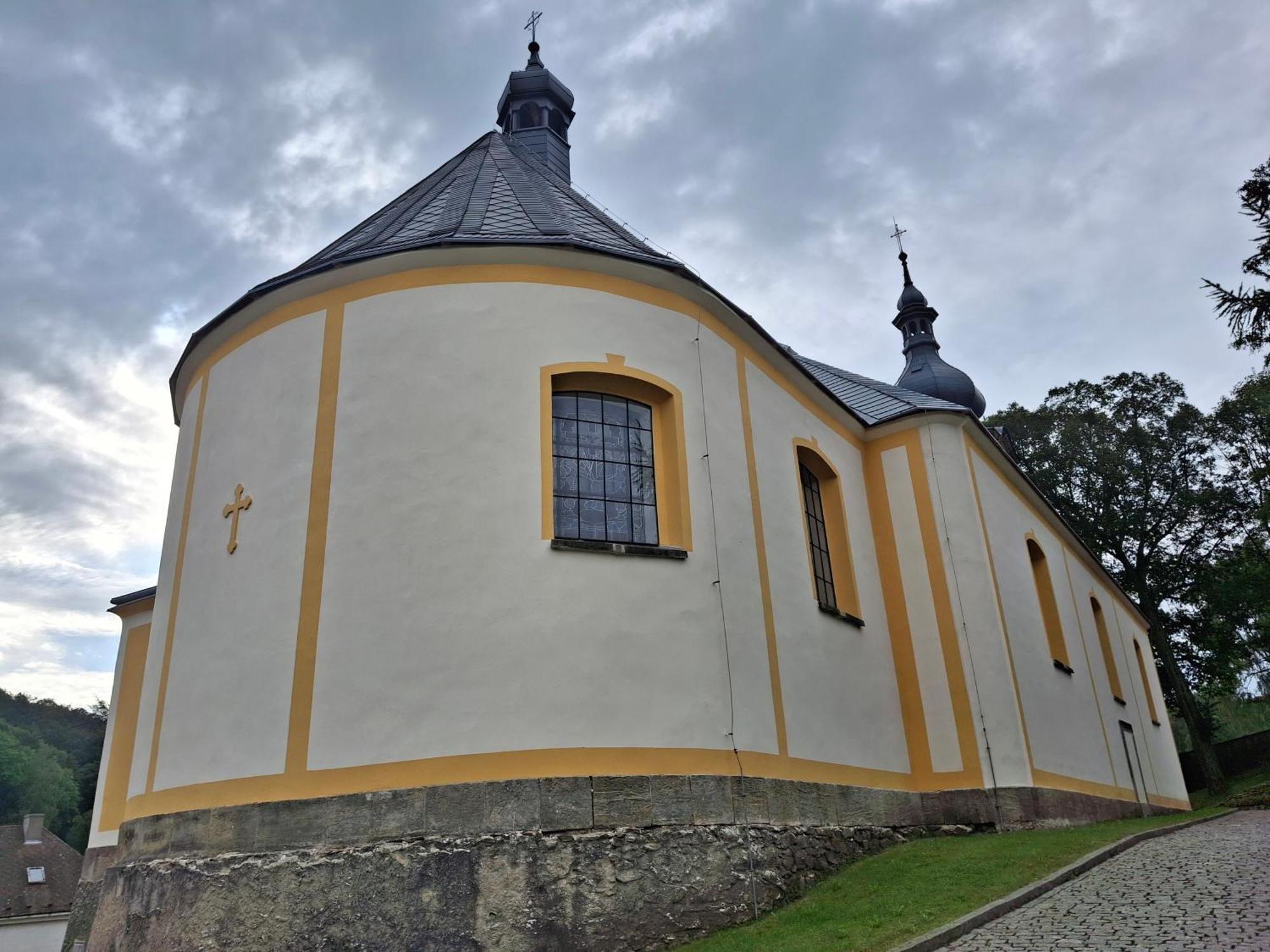 Ubytovani U Kostela Usti nad Labem Bagian luar foto